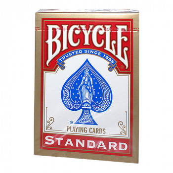 Bicycle 808 Rider Back - Rot - Standard Pokerkarten - New Box