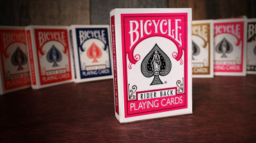 Bicycle Fuchsia Playing Cards by USPC - Fuchsia Deck