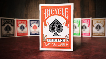 Bicycle Orange Playing Cards by USPC - Orange Deck