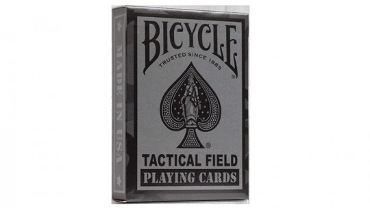 Bicycle Tactical Field (Black) by US Playing Card Co - Pokerdeck