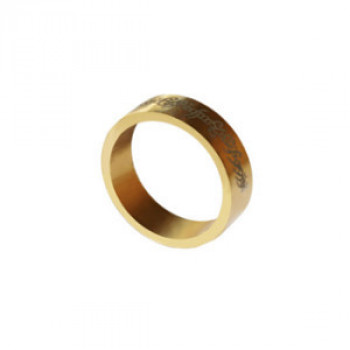 PK Ring - Magnetring - Gold - 18mm - Letters