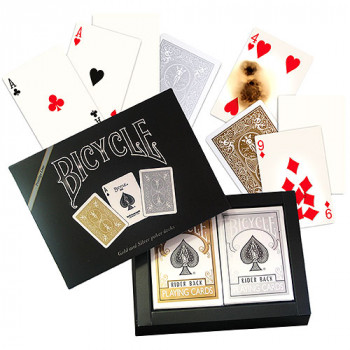 Prestige Bicycle Decks und Gaff Cards Set - Pokerkarten