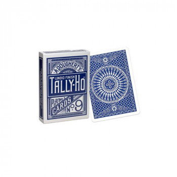 Tally Ho - Circle Back - Blau - Pokerkarten