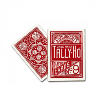 Tally Ho - Fan Back - Rot - Pokerkarten