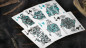 Preview: 666 V4 (Cyan) by Riffle Shuffle - Pokerdeck