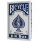 Preview: Große Spielkarten - Blau - Big Bicycle Cards - Jumbo Deck