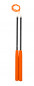 Preview: Diabolo Handstäbe by HENRYS - Fiberglas - Orange - 35cm