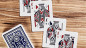 Preview: DKNG Wheel Playing Cards by Art of Play - Blau - Pokerdeck