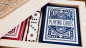 Preview: DKNG Wheel Playing Cards by Art of Play - Blau - Pokerdeck