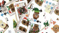 Preview: Alpaca Christmas Playing Cards - Pokerdeck