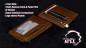 Preview: Apex Wallet Black by Thomas Sealey - Austauschbrieftasche