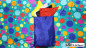 Preview: Bag to Happy Birthday Silk (36 inch x 36 inch) by Mr. Magic