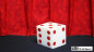 Preview: Ball to Dice (Red/White) by Mr. Magic - Ball zu Würfel
