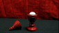 Preview: BALL VASE & SILK (RED) by Premium Magic