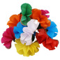 Preview: Bare Hand Flower Production - 10 Multicolored Paper Flowers