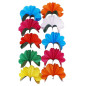 Preview: Bare Hand Flower Production - 10 Multicolored Paper Flowers