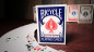Mobile Preview: Bicycle 807 Rider Back - Blau - Standard Pokerkarten - Classic Box