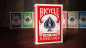 Mobile Preview: Bicycle 807 Rider Back - Rot - Standard Pokerkarten - Classic Box