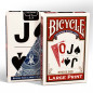 Preview: Bicycle Bridge Size - Blau - Large Print