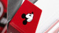 Preview: Bicycle Disney Classic Mickey Mouse (Red) by US Playing Card Co.