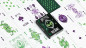 Preview: Bicycle Disney Villains (Green) by US Playing Card Co.