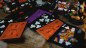 Preview: Bicycle Reverse (Orange) Playing Cards