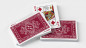 Preview: Black Roses Edelrot (Fully Marked) - Pokerdeck - Markiertes Kartenspiel