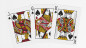 Preview: Black Roses Edelrot (Fully Marked) - Pokerdeck - Markiertes Kartenspiel