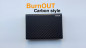 Preview: BURNOUT 2.0 CARBON BLACK by Victor Voitko - Brennender Geldschein oder Visitenkarte - Fire Wallet