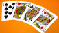 Preview: Butterfly Worker Marked (Orange) by Ondrej Psenicka - Pokerdeck - Markiertes Kartenspiel