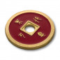 Mobile Preview: Chinese Coin by Tango - Brass/Red