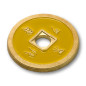 Preview: Chinese Coin (CH0020) Red & Yellow by Tango Magic