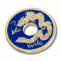 Preview: Chinesische Münze by Royal - Half Dollar size - Blau