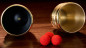 Preview: Cups and Balls Set (Brass With Black Matt Inner) by Bluether Magic and Raphael