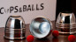 Preview: Cups and Balls Set (Stainless-Steel With Black Matt Inner) by Bluether Magic and Raphael