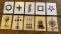 Preview: Dr Nevin's Psychic Testing Cards (ESP Set) by Dead Rebel Productions