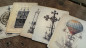 Preview: Dr Nevin's Psychic Testing Cards (ESP Set) by Dead Rebel Productions