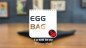 Preview: EGG BAG RED PLAID by Bacon Magic