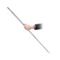 Preview: Erscheinender Stock aus Metall - Silber - Appearing Cane Steel