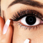 Preview: Farblinsen - Black Beauty - Schwarze Kontaktlinsen