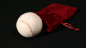 Preview: Final Load Ball Leather White (5.7 cm) by Leo Smetsers