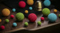 Mobile Preview: Final Load Häkelball - Crochet Ball (Red) by TCC
