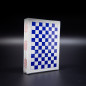 Preview: Forever Checkerboard Playing Cards - Blau - Pokerdeck