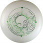 Preview: Frisbee - Eurodisc 100% Organic - Superglow - Grün - Fluoreszierende Wurfscheibe - 175g - 275mm