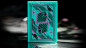 Preview: FULTON'S THUNDERBIRD ROOM TURQUOISE EDITION PLAYING CARDS