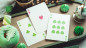 Preview: Glace (Green) by Bacon Playing Card Company - Pokerdeck
