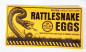 Preview: Klapperschlangen Eier - Scherz Kuvert - Rattlesnake Eggs - Streich Umschlag - Gag Geschenk