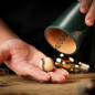 Preview: Leather Chop Cup by TCC (Deep Forest Green)