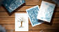 Preview: Leaves Winter (Blue) by Dutch Card House Company - Pokerdeck