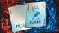 Preview: Limited Holographic Edition Surprise Deck V5 (Blue) by Bacon Playing Card Company - Pokerdeck